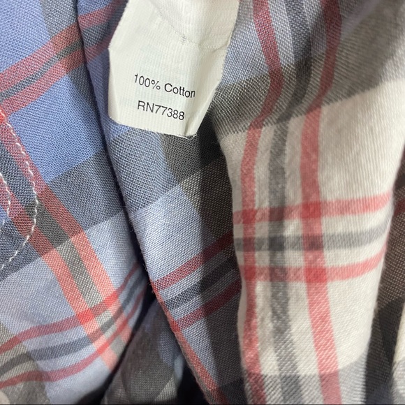J. Crew Quality Woven Plaid Button Down Shirt Size S - Picture 9 of 9
